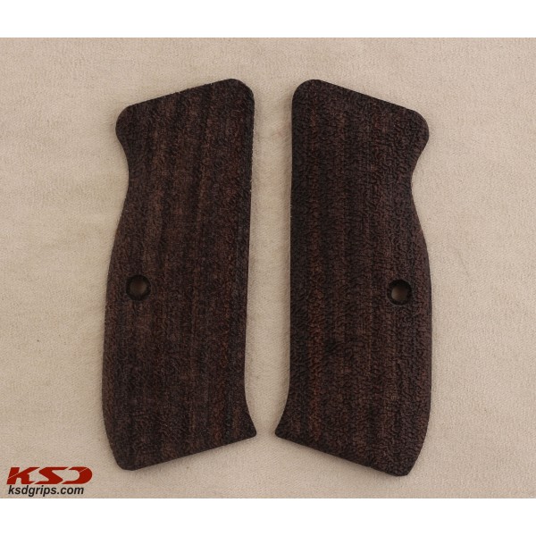 KSD Brand CZ 75 Full Size Compatible Walnut Grips Striped(Full)	KSD-01241