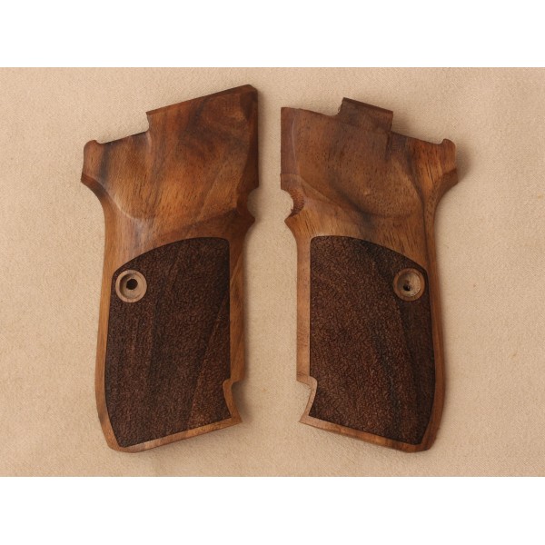 KSD Brand CZ 83 - 82 Compatible Walnut Grips Stripled	KSD-01253