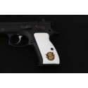 KSD Brand CZ Compact 75 - 85 /P-01/P100/C100/T100/PCR/CZ 75D White Acrylic Grip KSD-01274