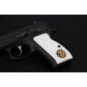 KSD Brand CZ Compact 75 - 85 /P-01/P100/C100/T100/PCR/CZ 75D White Acrylic Grip KSD-01274