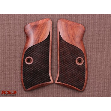 KSD Brand CZ Compact 75 - 85 /P-01/P100/C100/T100/PCR/CZ 75D Rosewood Grip	KSD-01270