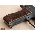 KSD Brand Jericho 941 F / FS Compatible Walnut Grips Double-Checkering KSD-00477