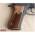 KSD Brand Jericho 941 F / FS Compatible Walnut Customizable Grips Diamond KSD-00483