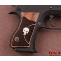 KSD Brand Jericho 941FB Compatible Walnut Customizable Grips Double-Checkering 	KSD-00480