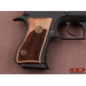 KSD Brand Jericho 941FB Compatible Walnut Customizable Grips Diamond 	KSD-00484