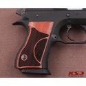 KSD Brand Jericho 941FB Compatible Rosewood Grips Double-Checkering 	KSD-00479