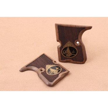 KSD Brand Kevin Zp98 Compatible Walnut Customizable Grips Diamond 	KSD-01370