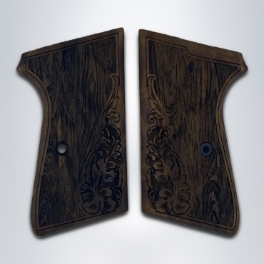 KSD Brand Kırıkkale Kırıkkale Compatible Walnut Grips Floral	KSD-01462