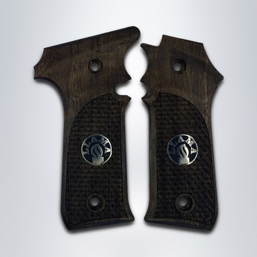 KSD Brand LLama 1911 Style Compatible Walnut Grips Dragon Skin	KSD-01464