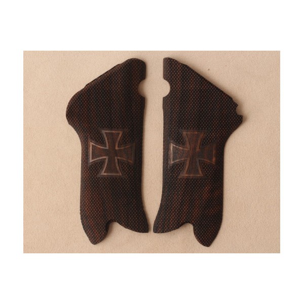 KSD Brand Mauser Parabellum 06-73 Compatible Walnut Grips 	KSD-01597