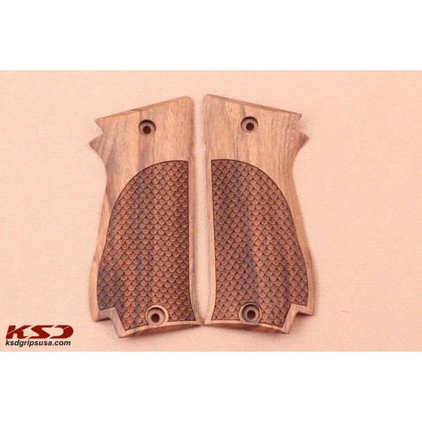 KSD Brand Sarsılmaz K 2 45 Compatible Walnut Grips Dragon Skin	KSD-01360
