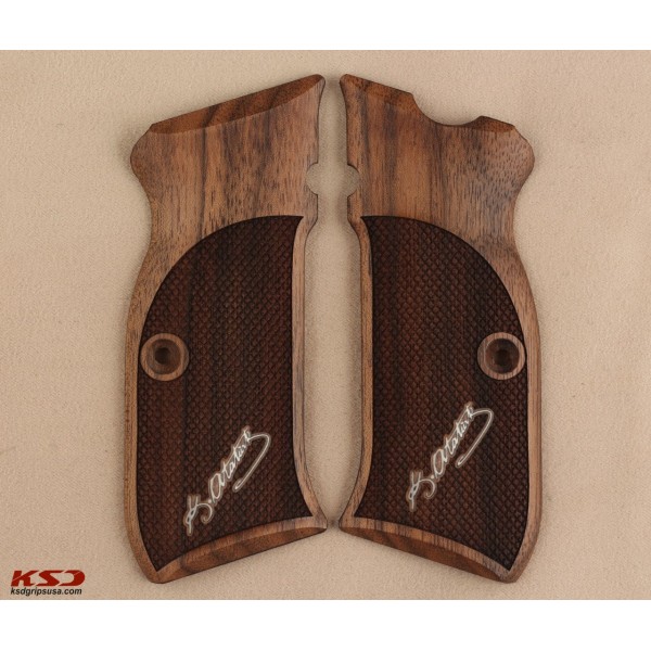 KSD Brand Sarsılmaz Kılınç 2000 Mega / B6 Hawk Compatible Walnut Grips Diamond	KSD-01368