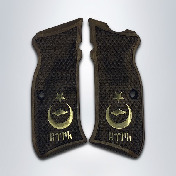 KSD Brand Sarsılmaz Kılınç 2000 Mega / B6 Hawk Compatible Walnut Custom Grip	KSD-01476