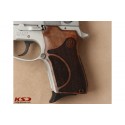 KSD Brand Smith Wesson 3913 TSW Compatible Rosewood Grips	KSD-01614