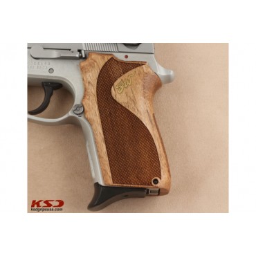 KSD Brand Smith Wesson 3913 TSW Compatible Walnut Grips	KSD-01616