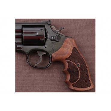 KSD Brand Smith Wesson N Frame Round Butt Compatible Walnut Grips	KSD-01653