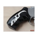 KSD Brand Smith Wesson N Frame Round Butt Compatible Black Acrylic Grips	KSD-01645