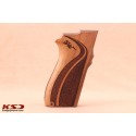 KSD Brand Smith Wesson 5904-5906 Compatible Walnut Grips Double-Checkering	KSD-00193