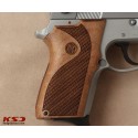 KSD Brand Smith Wesson 6906 Compatible Walnut Grips Dragon Skin	KSD-00155