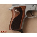 KSD Brand Smith Wesson 6906 Compatible Walnut Grips Diamond	KSD-00157