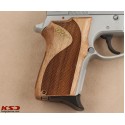 KSD Brand Smith Wesson 6906 Compatible Walnut Grips Diamond	KSD-00158