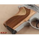 KSD Brand Smith Wesson 6906 Compatible Walnut Grips Diamond	KSD-00158