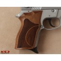 KSD Brand Smith Wesson 6906 Compatible Walnut Grips Diamond	KSD-00163