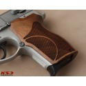 KSD Brand Smith Wesson 6906 Compatible Walnut Grips Diamond	KSD-00163