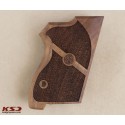 KSD Brand Smith Wesson CS45 Compatible Walnut Grips Stripled	KSD-00146