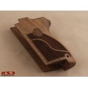 KSD Brand Smith Wesson CS9 Compatible Walnut Grips Double-Checkering	KSD-00181