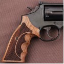 KSD Brand Smith Wesson K/L - Frame Square Butt Compatible Walnut Grip	KSD-00221