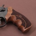 KSD Brand Smith Wesson K/L/X - Frame Round Butt Compatible Walnut Grip	KSD-00104