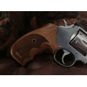 KSD Brand Smith Wesson K/L/X - Frame Round Butt Compatible Walnut Grips Diamond KSD-00118