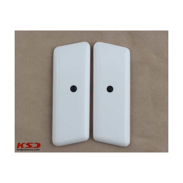 KSD Brand Tokarev M 57 / TT-30 Compatible White Acrylic Grips	KSD-01700