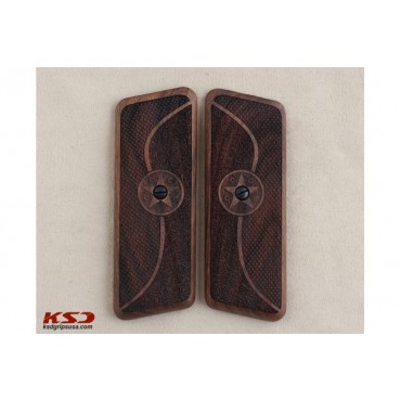 KSD Brand Tokarev TT-33 Compatible Walnut Grips	KSD-01523