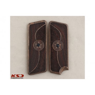 KSD Brand Tokarev M 57 / TT-30 Compatible Walnut Grips	KSD-01707