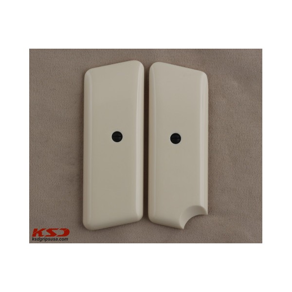 KSD Brand Tokarev TT-33 Compatible Ivory Acrylic Grips	KSD-01532