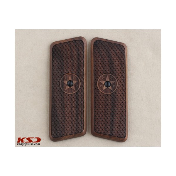 KSD Brand Tokarev TT-33 Compatible Walnut Grips	KSD-01518