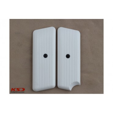 KSD Brand Tokarev TT-33 Compatible White Acrylic Grips	KSD-01536