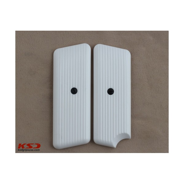 KSD Brand Tokarev TT-33 Compatible White Acrylic Grips	KSD-01536