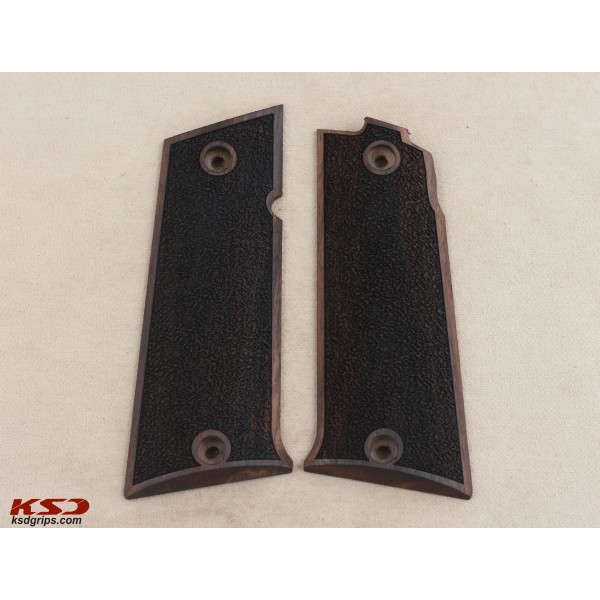 KSD Brand LLama Max I - IX - IXA Compatible Walnut Grips Striped(Full)	KSD-01076