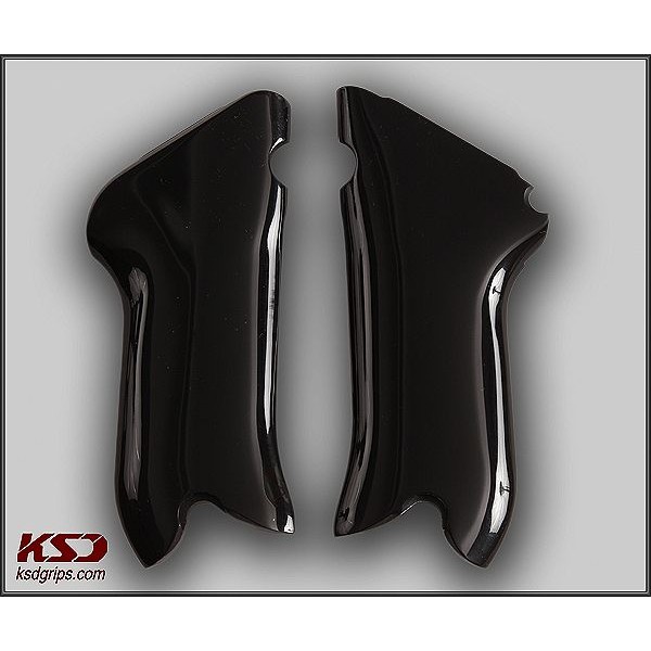 KSD Brand Luger P08 Compatible Black Acrylic Grips	KSD-01054