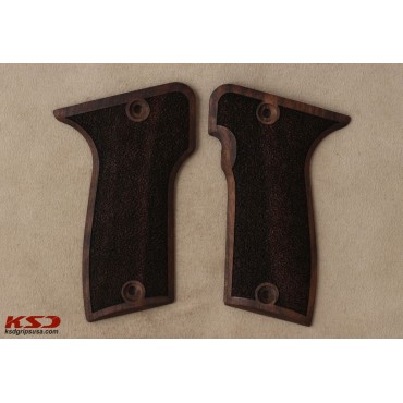 KSD Brand Mab Mod D Compatible Walnut Grips Striped(Full) 	KSD-01048