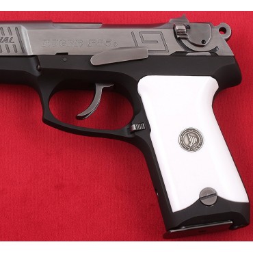 KSD Brand Ruger P85 - 89 Compatible White Acrylic Customizable Grips	KSD-00514