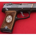 KSD Brand Ruger P85 - 89 Compatible Walnut Customizable Grips Framed	KSD-00517