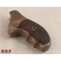 KSD Brand Ruger SP101 Compatible Walnut Grips Diamond	KSD-00521