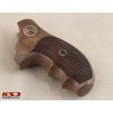 KSD Brand Ruger SP101 Compatible Walnut Customizable Grips Diamond	KSD-00526