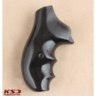 KSD Brand Ruger SP101 Compatible Black Acrylic Grips	KSD-00522