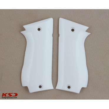 KSD Brand Sarsılmaz K 2 45 Compatible White Acrylic Grips	KSD-00782