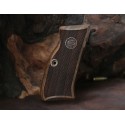 KSD Brand Sarsılmaz K 240 Compatible Walnut Grips Diamond	KSD-00809